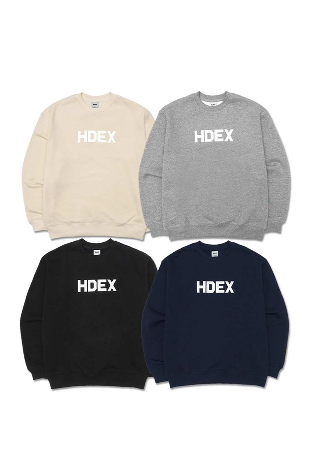 HDEX, 메인로고 기모 맨투맨 4 color