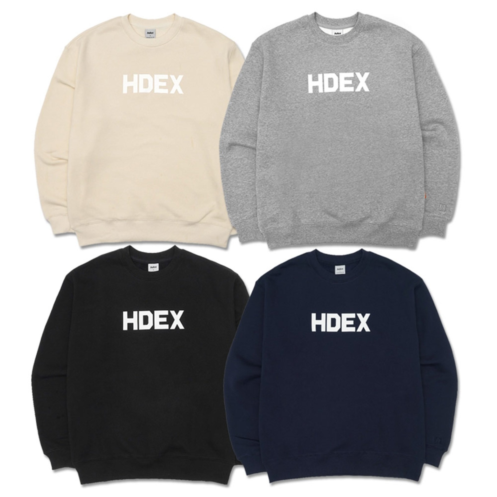 HDEX, 메인로고 기모 맨투맨 4 color
