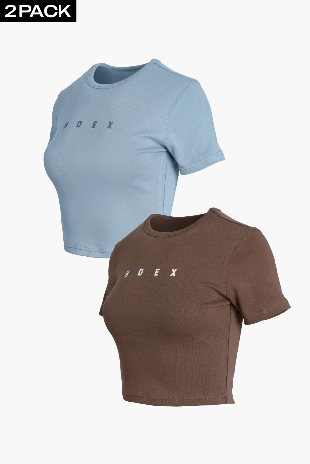 2 PACK 몬드 릴렉스핏 크롭 티셔츠 4 color